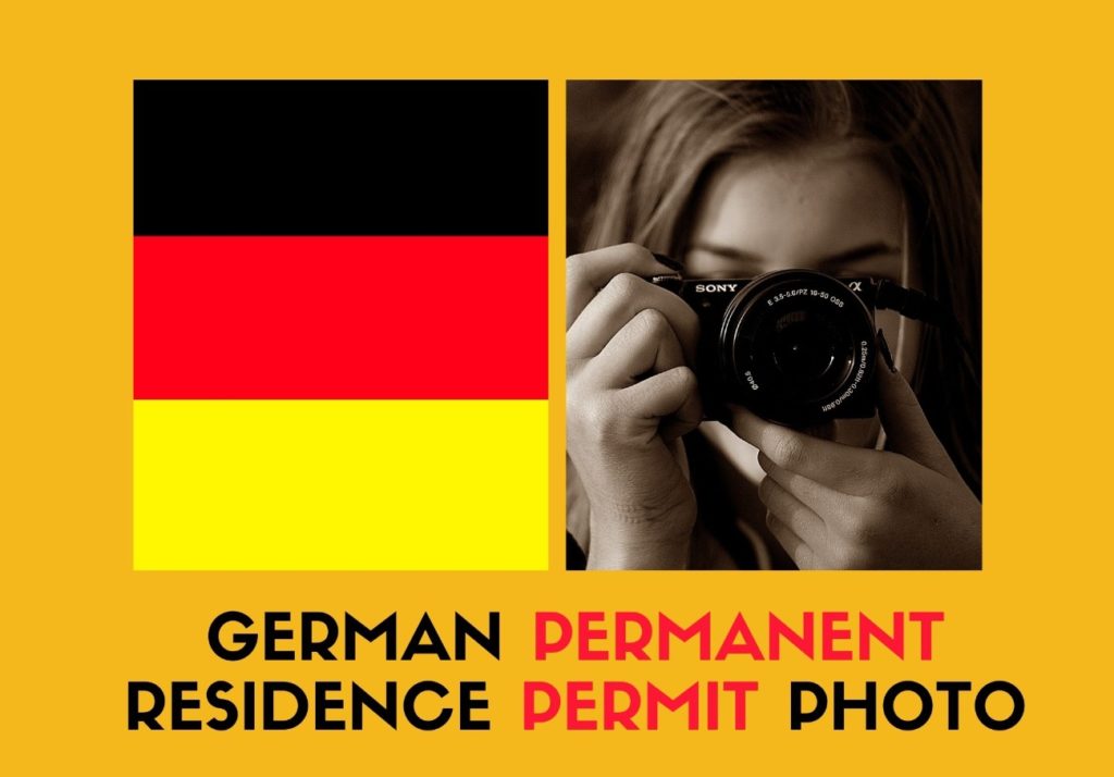 German Permanent Residence Permit Photo