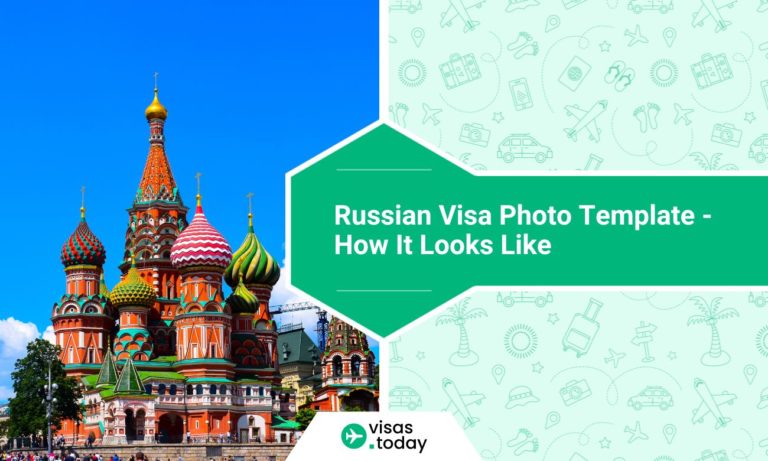 Russian Visa Photo Template - How It Looks Like